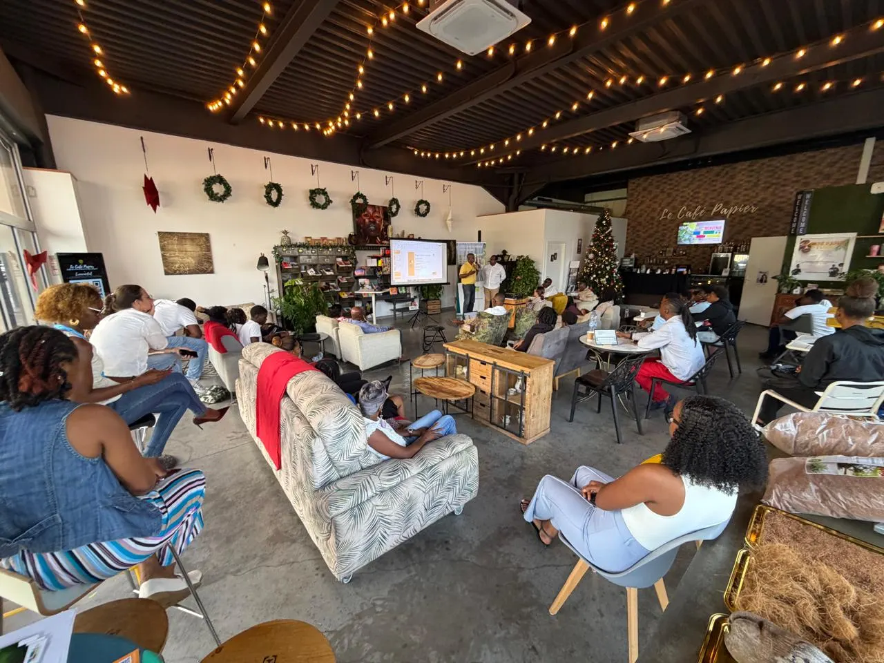 Atelier et prise de parole dans un lieu public