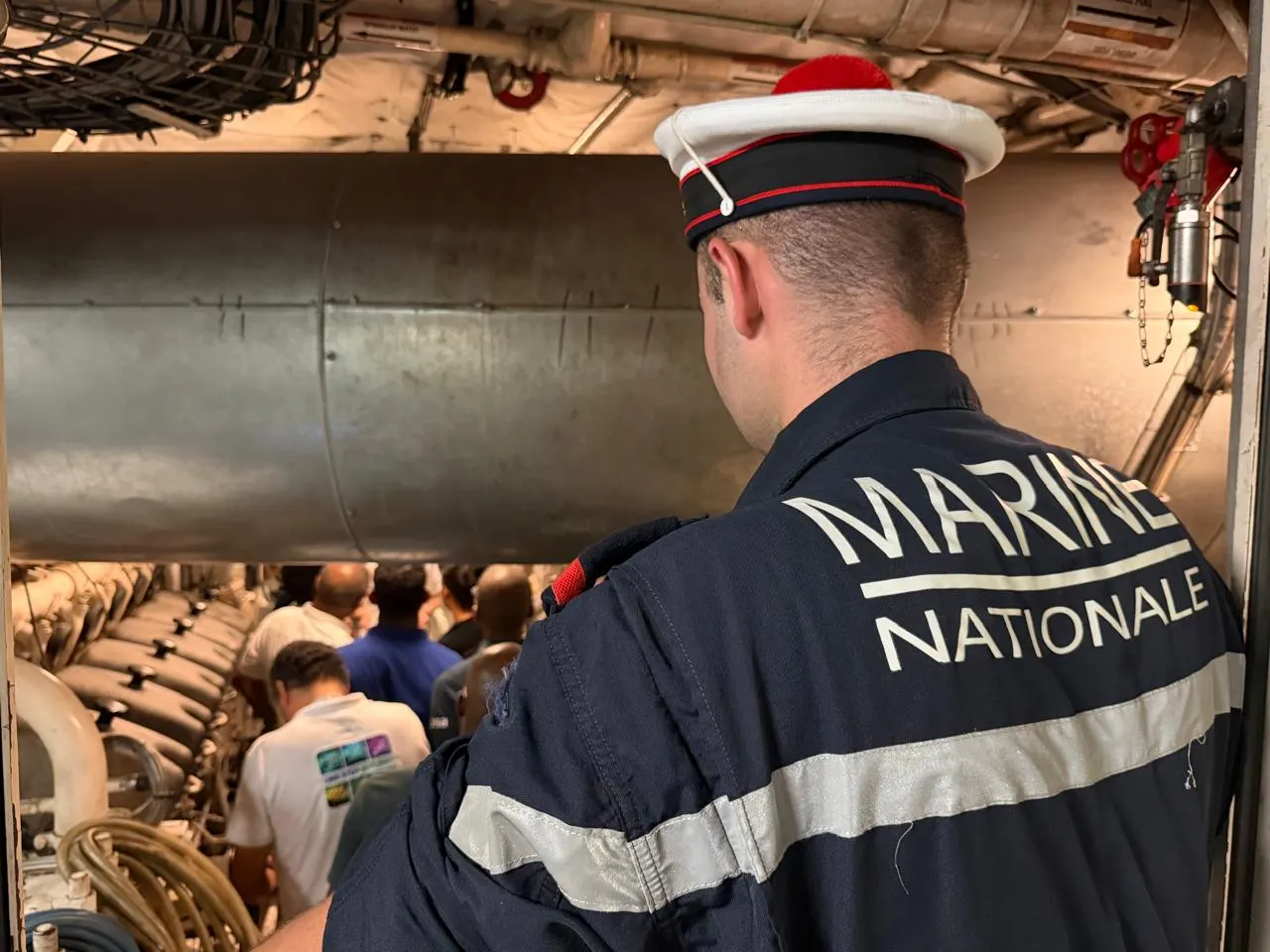 Marine nationale, à bord d'un navire